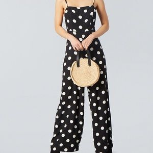 Polka dot jumpsuit